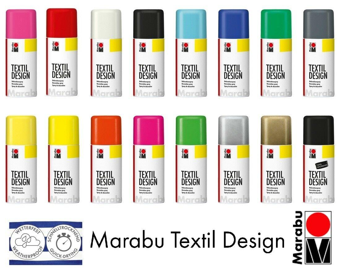 Marabu Textile Spray Paint Textil Design Fabric Spray Paint Clothes (16
