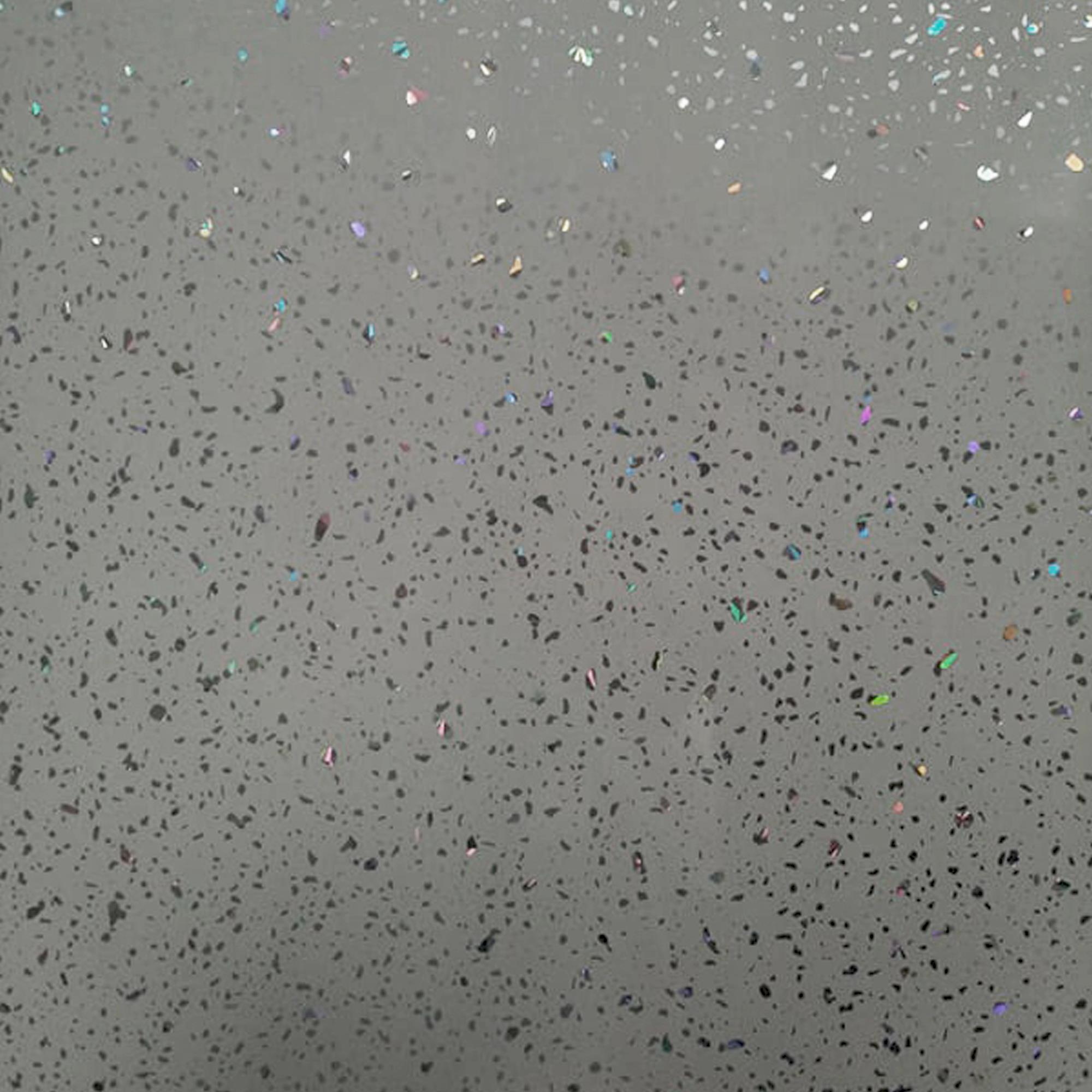 Grey Sparkle Bathroom Wall Panels Wet Wall Shower Glitter Cladding PVC