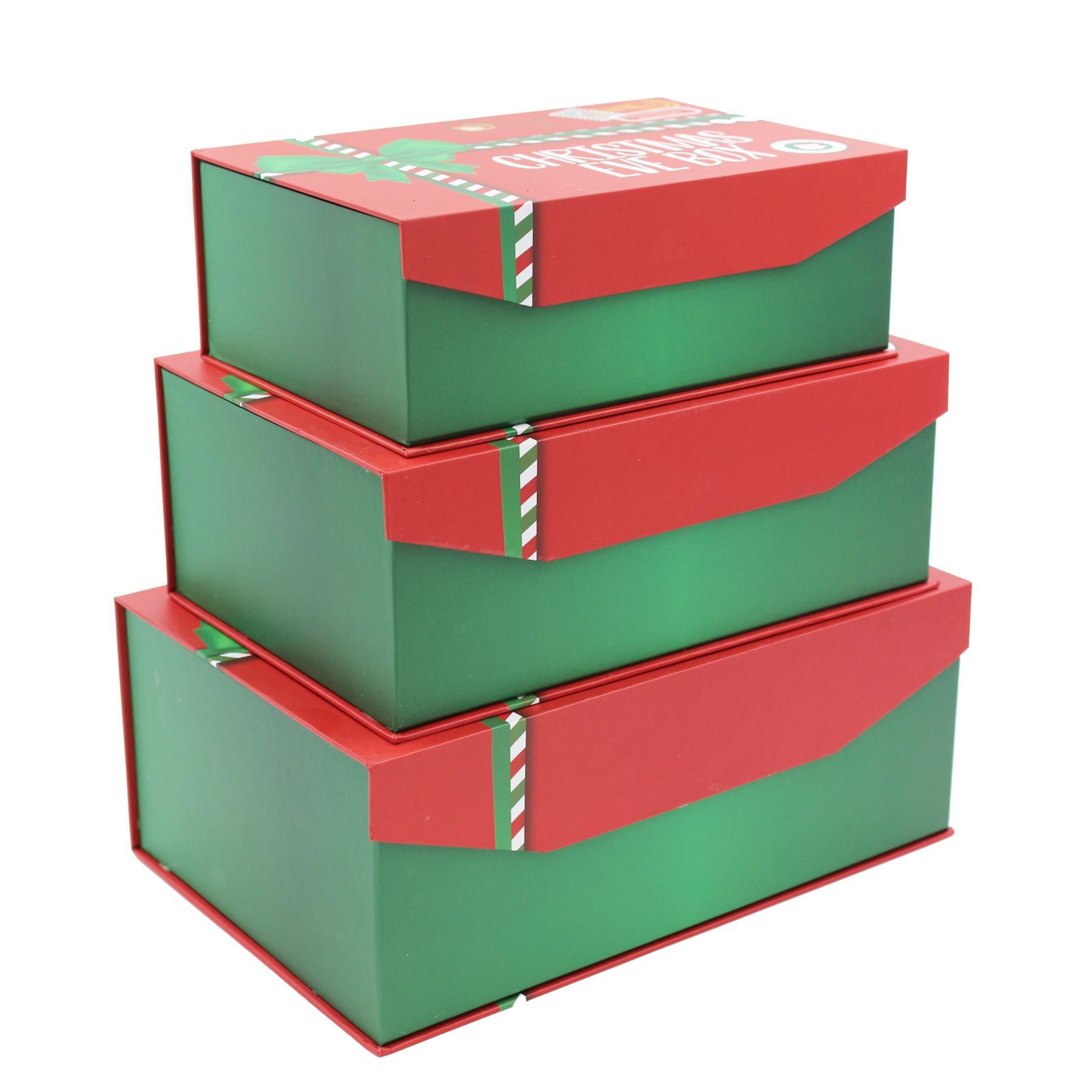 Gift Box Close Christmas Eve Choose Size eBay