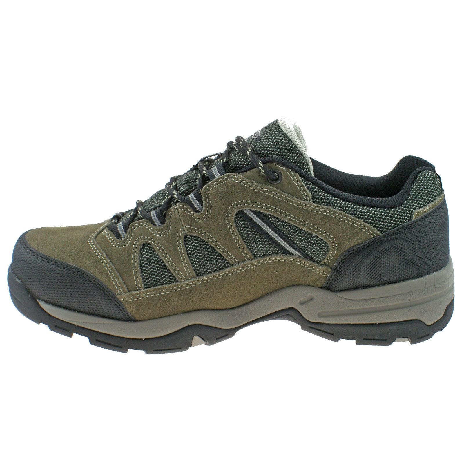 MENS HITEC BANDERA II LOW WATERPROOF HIKING WALKING SHOES SMOKEY BROWN