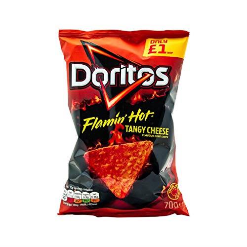 Doritos Tortilla Chips Flamin Hot Tangy Cheese 70g