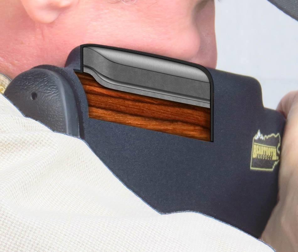 Beartooth Comb Rasier 2.0 Raising Kit Cheekpad Smooth Neoprene Rifle