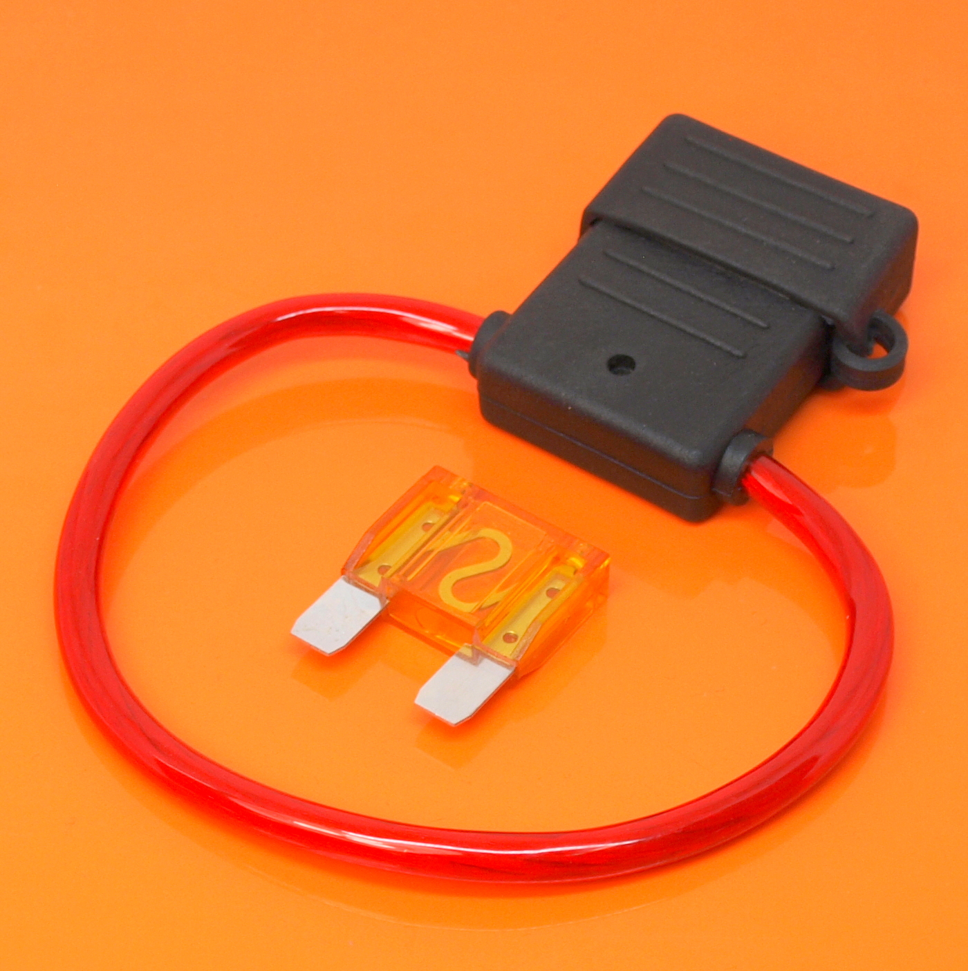 High Quality Maxi Blade Fuse Holder with 40 Amp Orange Fuse Car Van Boat Fuses eBay