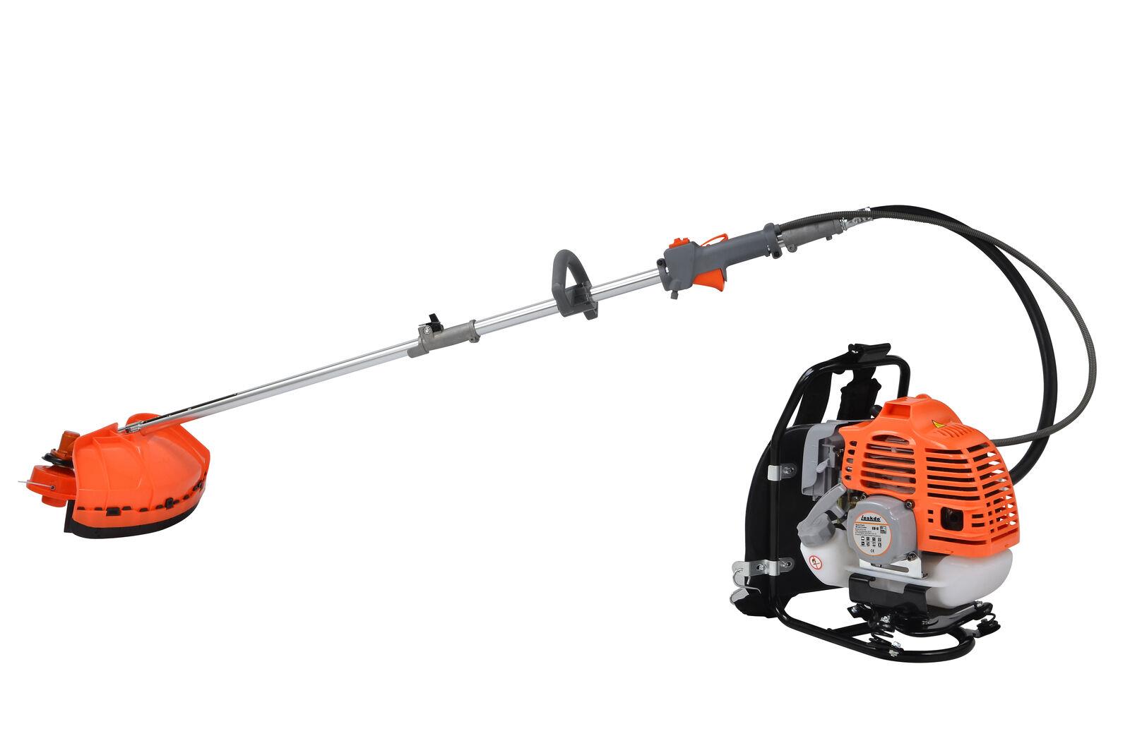 Petrol Backpack Brush Cutter Strimmer Grass Trimmer Garden 52cc 2