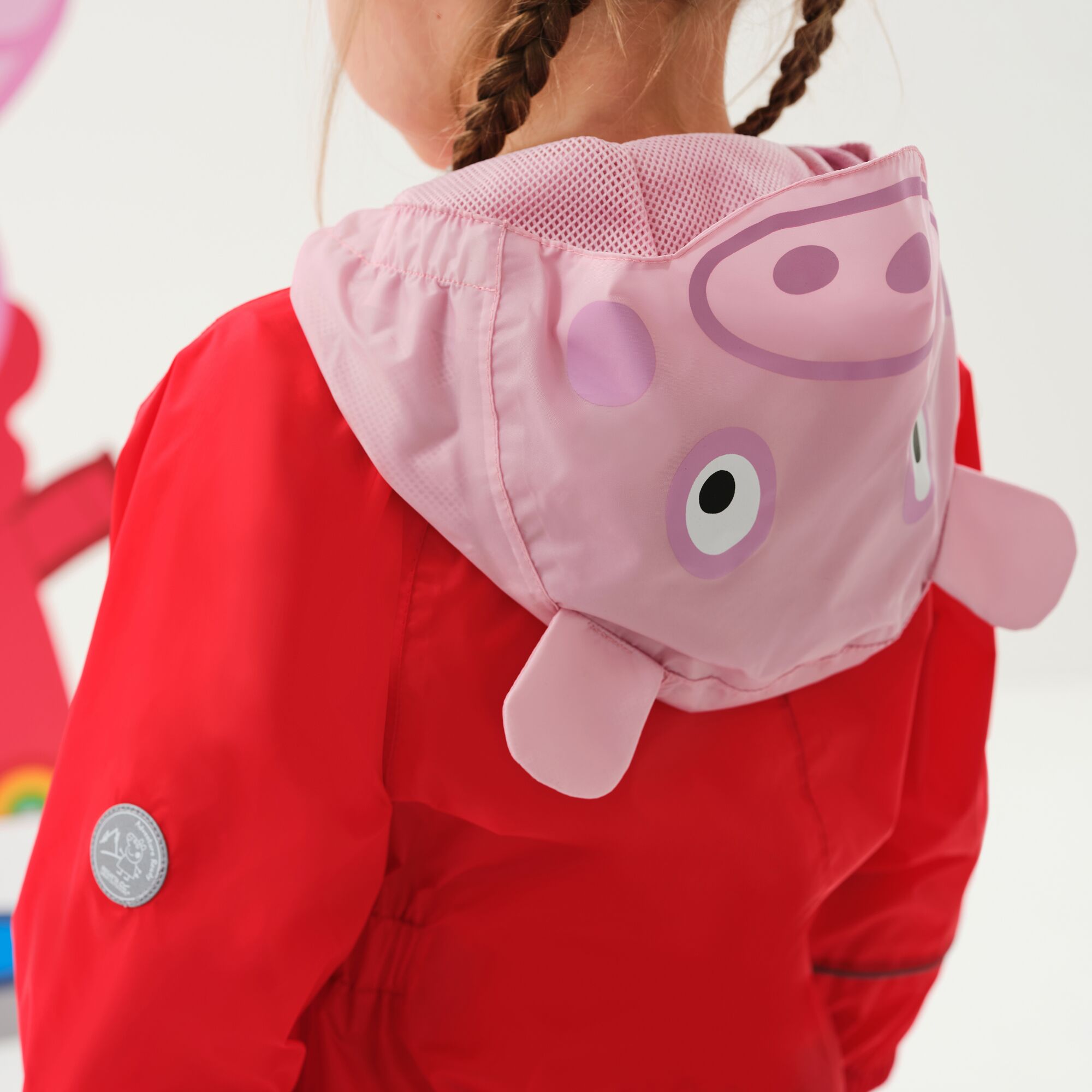 Regatta Peppa Pig Charco Kids AllInOne Rainsuit Waterproof Breathable