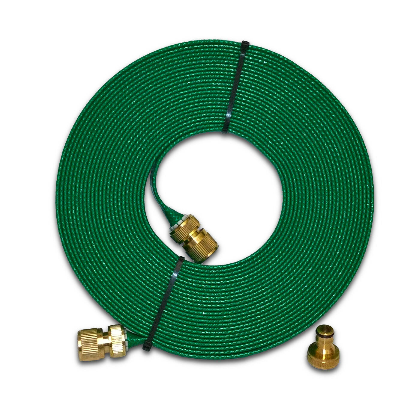 5m FLAT Garden HOSE with BRASS fittings made in Britain eBay