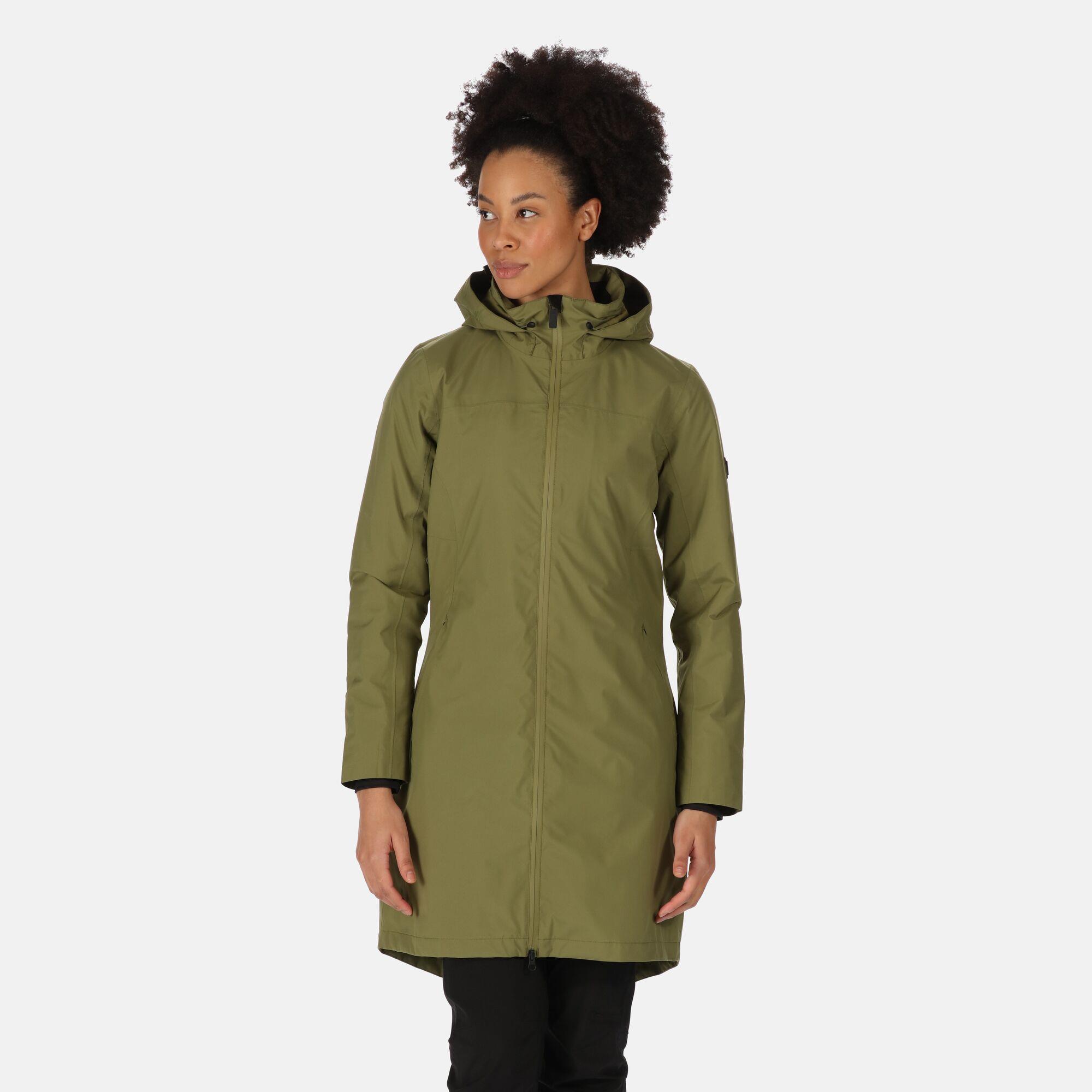 Regatta Womens Rulford Jacket Waterproof Breathable Parka Insulated