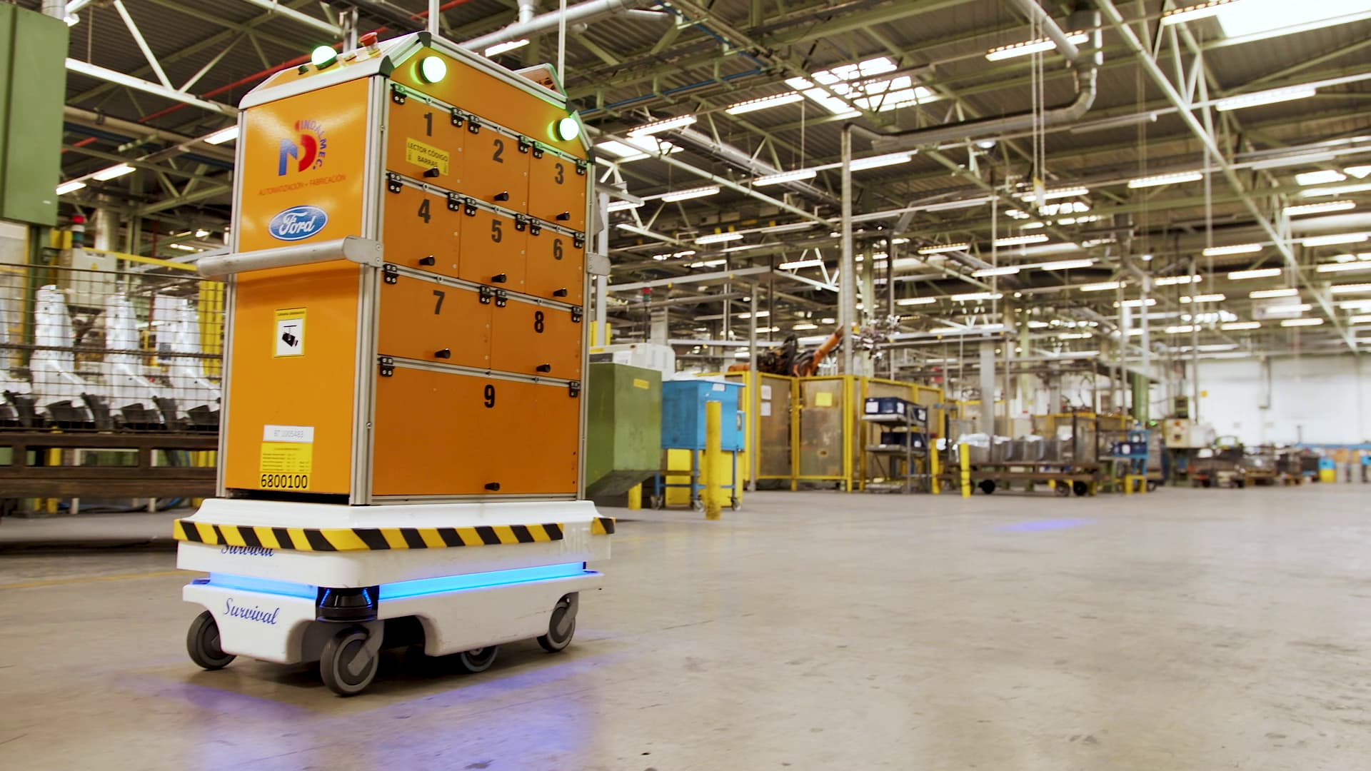 Ford just introduced an autonomous robot to one of its factories