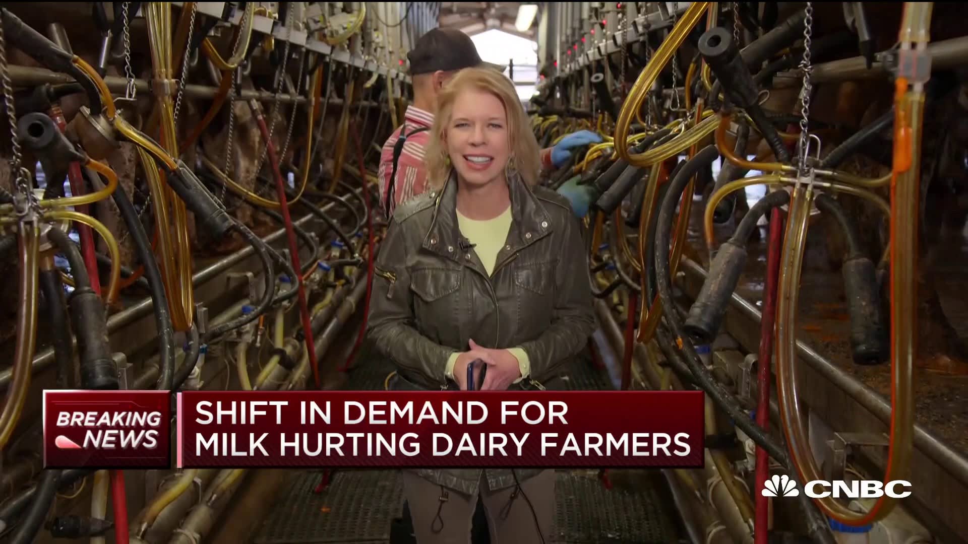 Why dairy farmers are forced to dump milk because of the coronavirus