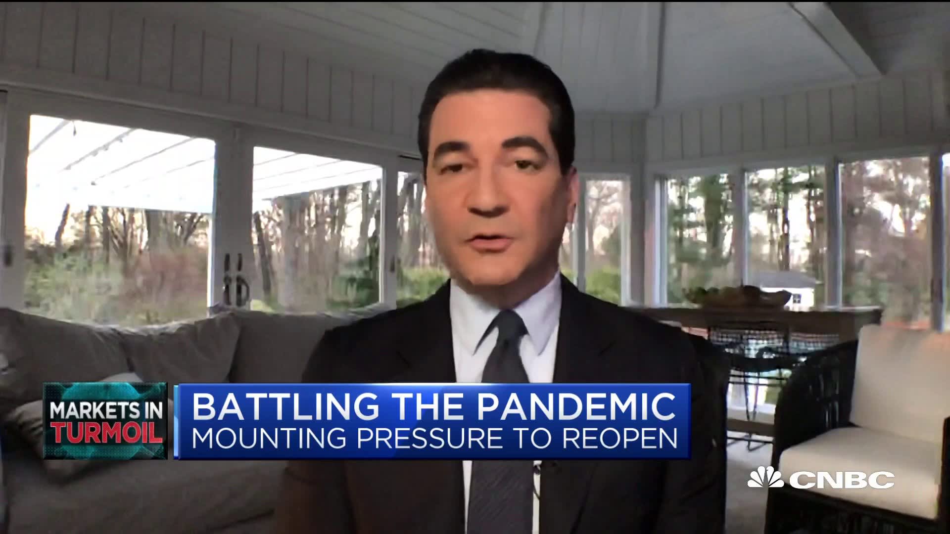 Gottlieb New York, New Jersey, Connecticut likely to reopen slower