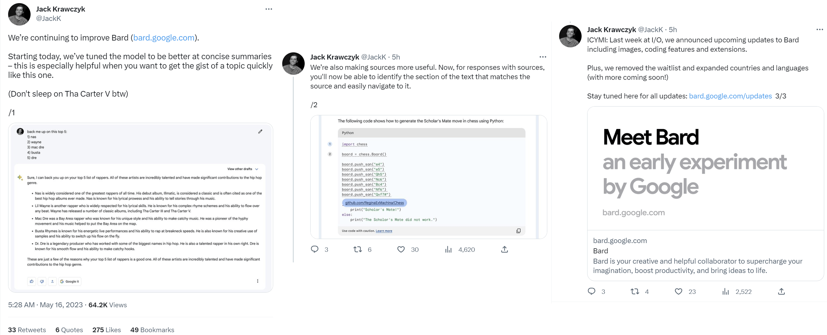 [Feature] Google AI Chatbot Bard Back with a Vengeance After Blunder?