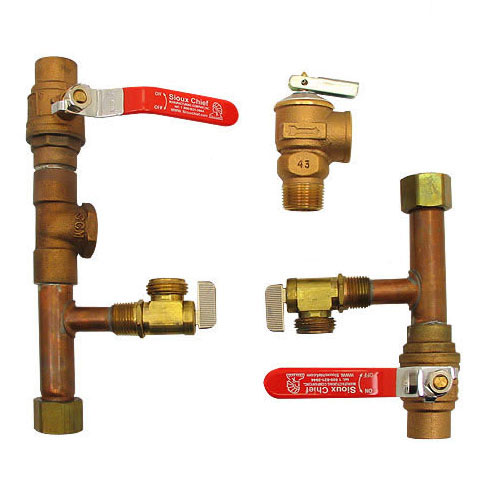 New Sioux Chief Gas Tankless Water Heater Connector Kit eBay