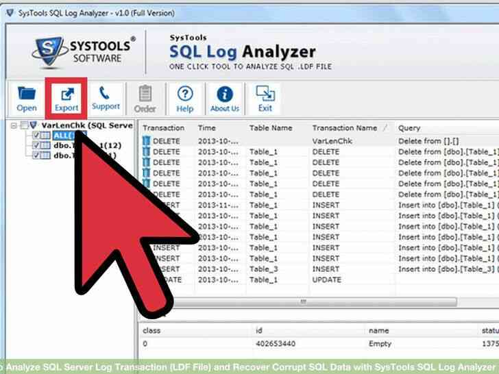 Cómo Analizar el Log de SQL Server Transacción (Archivo LDF) y