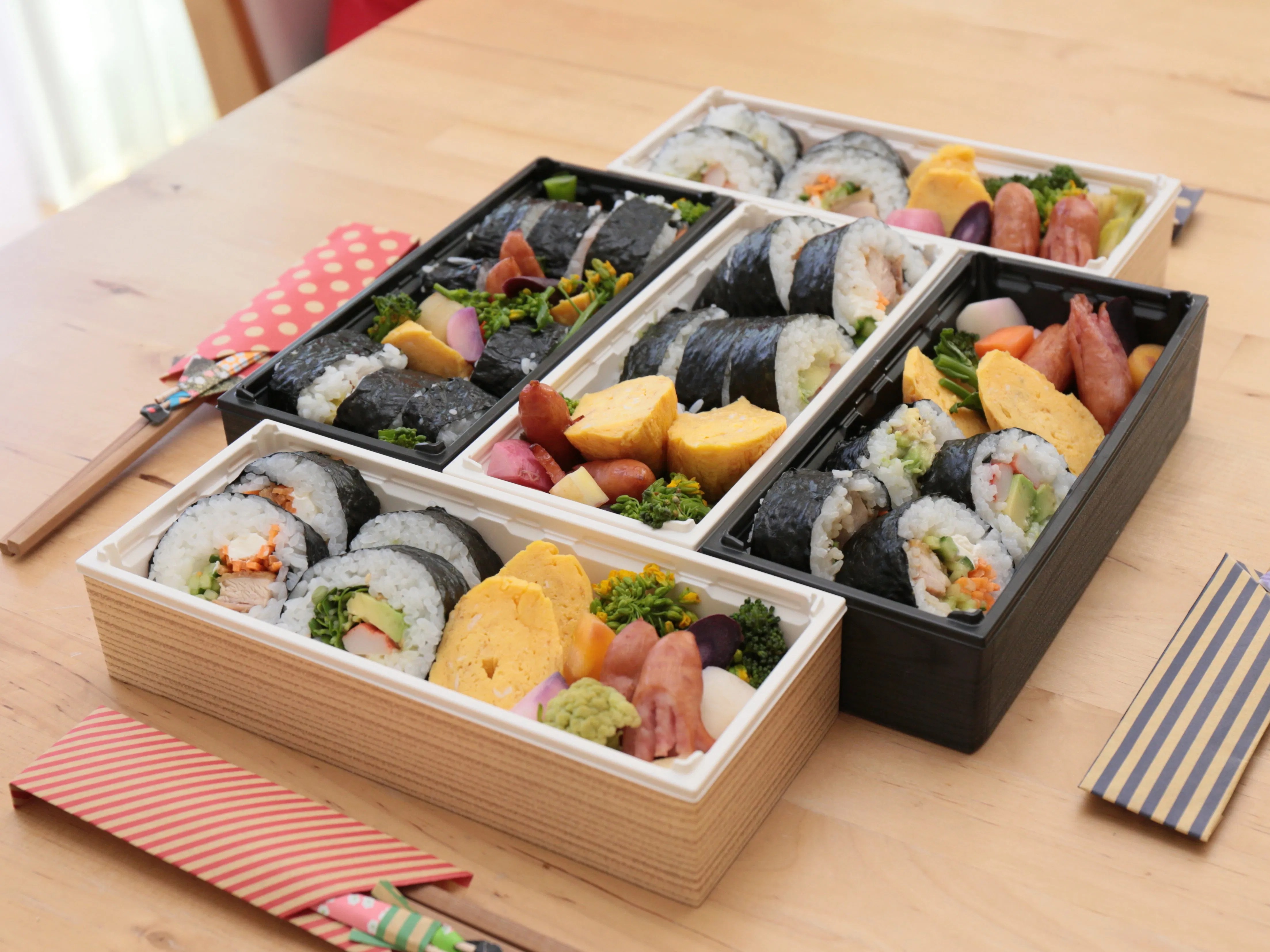 M & M Kamakura Bento Cooking Sushi Bento Making and Supermarket Tour