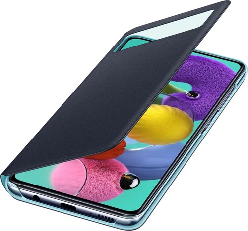 Samsung Galaxy A51 S View Book Case Black - Coolblue - Before 23:59, Delivered Tomorrow