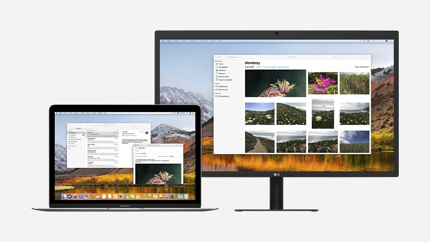 Wie schließt man einen Monitor an ein MacBook an? Coolblue vor 2359 Uhr, da