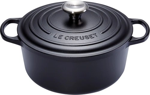 Le Creuset Round Dutch Oven 26Cm Matte Black | Coolblue - Before 13:00, Delivered Tomorrow