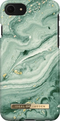Ideal Of Sweden Mint Swirl Marble Iphone Se 3 / Se 2 / 8 / 7 Back Cover | Coolblue - Before 13:00, Delivered Tomorrow