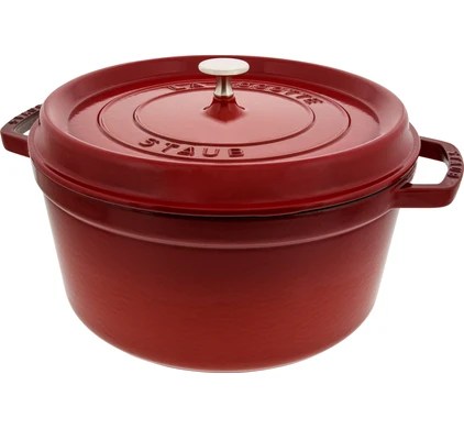 Staub Ronde Stoof-/Braadpan 28 Cm Kersenrood - Coolblue - Voor 23.59U, Morgen In Huis