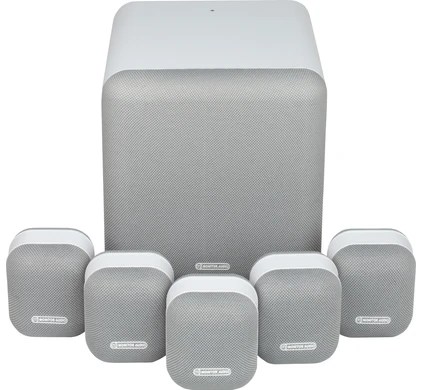 Monitor Audio Mass 5.1 Surround Sound Gray - Coolblue - Before 23:59, Delivered Tomorrow