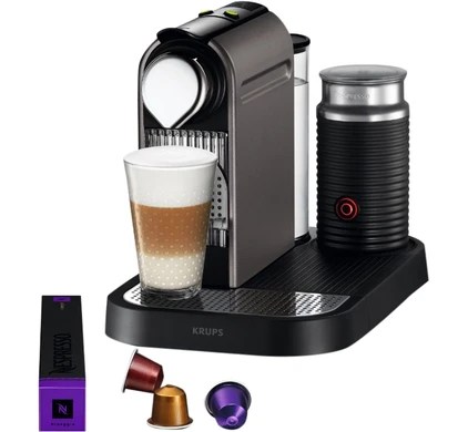 Krups Nespresso Citiz & Milk Xn730T Titan - Coolblue - Voor 23.59U, Morgen In Huis