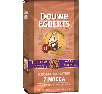 Douwe Egberts Aroma Variaties Mocca Gemalen Koffie 250 Gr - Coolblue - Voor 23.59U, Morgen In Huis