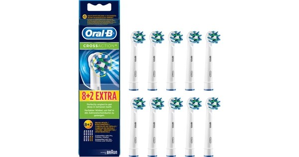 Oral-B Cross Action (10 Stuks) - Coolblue - Voor 23.59U, Morgen In Huis