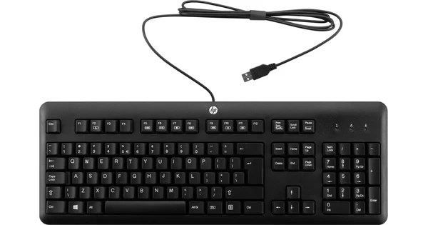 Hp Usb Toetsenbord Qy776Aa Qwerty - Coolblue - Voor 23.59U, Morgen In Huis