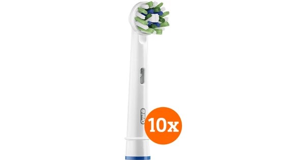 Oral-B Crossaction Opzetborstel 10 Stuks - Coolblue - Voor 23.59U, Morgen In Huis