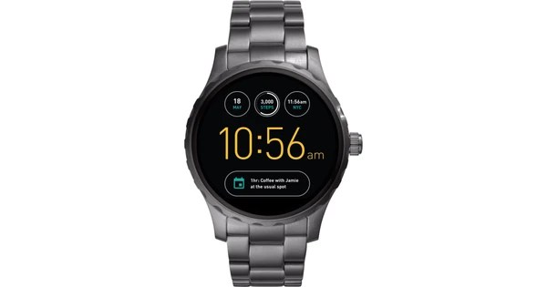 Fossil Q Marshal 45Mm Gunmetal - Slimme Horloges - Coolblue