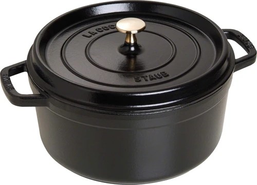 Staub Ronde Stoof-/Braadpan 24 Cm Zwart - Coolblue - Voor 23.59U, Morgen In Huis
