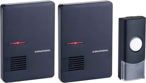 Grundig Draadloze Deurbel 2 Draagbare Ontvangers - Coolblue - Voor 23.59U, Morgen In Huis