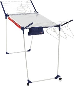 Leifheit Drying Rack Pegasus 200 Solid Deluxe Mobile - Coolblue - Before 23:59, Delivered Tomorrow