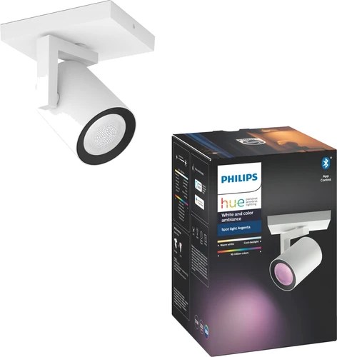 Philips Hue Argenta 1-Spot White & Color White - Smart Lights - Coolblue