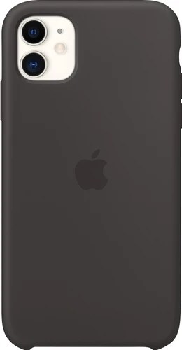 Apple Iphone 11 Silicone Back Cover Black - Coolblue - Before 23:59, Delivered Tomorrow