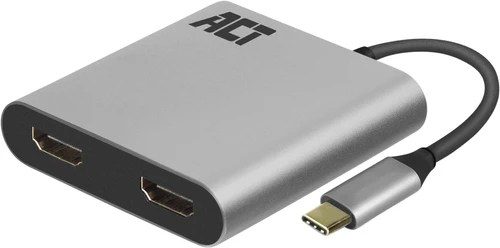 Act Usb-C To Dual Hdmi 4K Hub - Coolblue - Before 23:59, Delivered Tomorrow