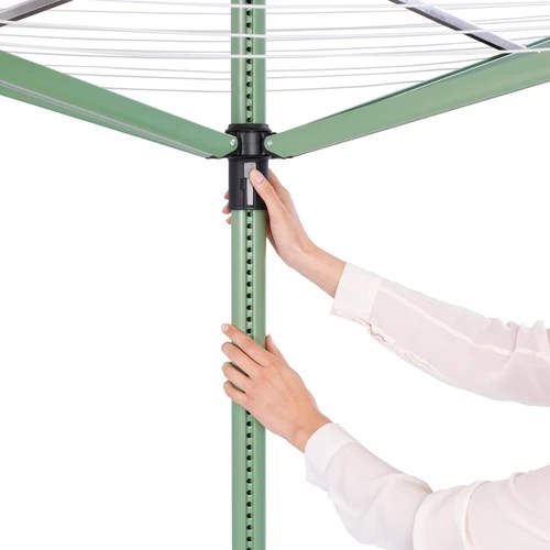 Brabantia Lift-O-Matic Umbrella Drying Rack 50 Meters - Leaf Green - Coolblue - Before 23:59, Delivered Tomorrow