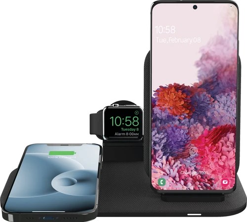Mophie 3in1 Wireless Charger 15W with Stand and Holder