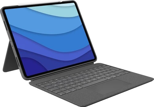 Logitech Combo Touch Apple Ipad Pro 11 Inch (2022/2021/2020) Toetsenbord Hoes Qwerty Grijs - Coolblue - Voor 23.59U, Morgen In Huis