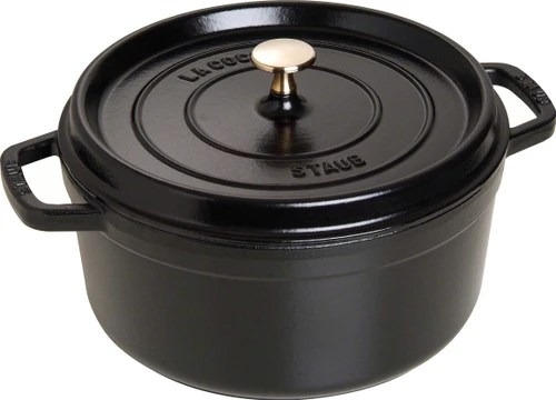 Staub Ronde Stoof-/Braadpan 24 Cm Zwart - Coolblue - Voor 23.59U, Morgen In Huis