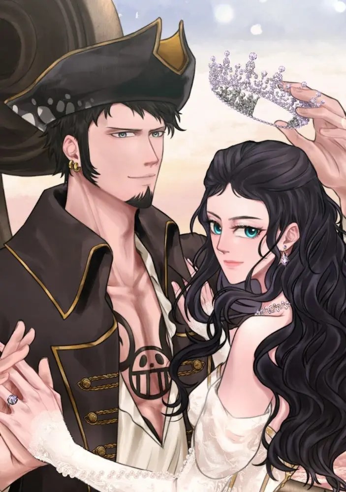 Fic One Piece My Heart of Destiny [Law x Robin] and [Doflamingo x OC]