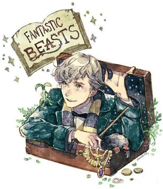 {Fantastic beasts Fiction} Newt Scamander X OC Backward In time
