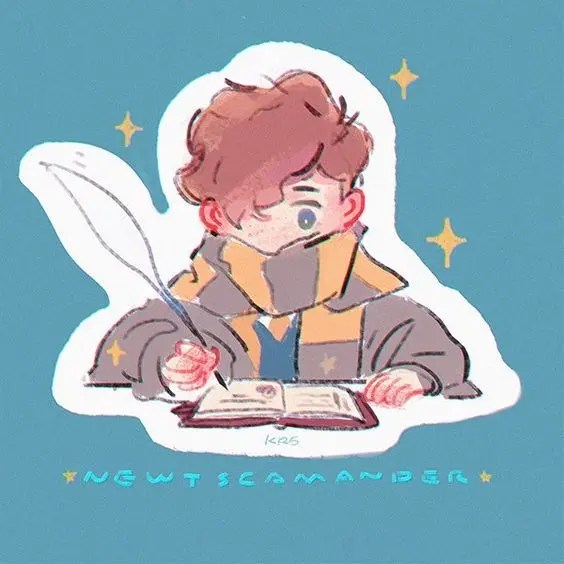 Fanfic Fantastic Beasts {Newt Scamander} The pure wings