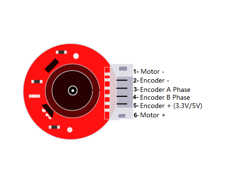 Metal DC Geared Motor w/Encoder - 6V 210RPM 10Kg.cm - DFRobot