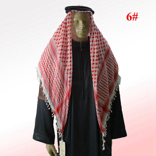2019 Arab Scarf Tactical Scarf Male Bandanas Clothing, Muslim Hijab For