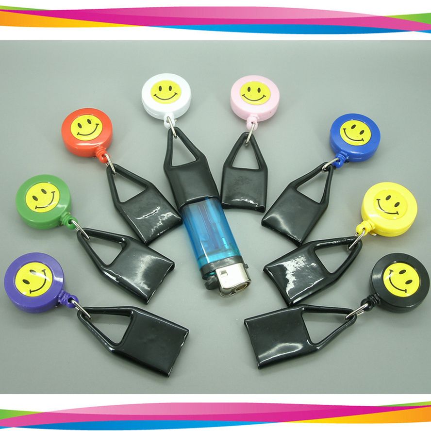 Lighter Leash Professional Factory,Retractable Lighter Holder Keychain