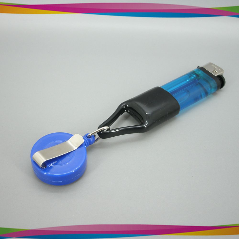 Lighter Leash Professional Factory,Retractable Lighter Holder Keychain