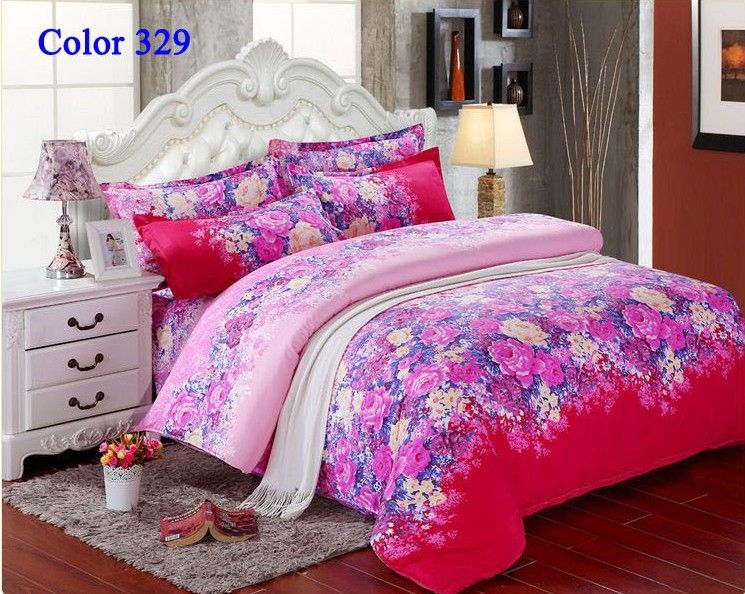 Wholesale Home Textiles Stripe Bedding Set Duvet Cover Bedclothes Twin Full Queen King Size