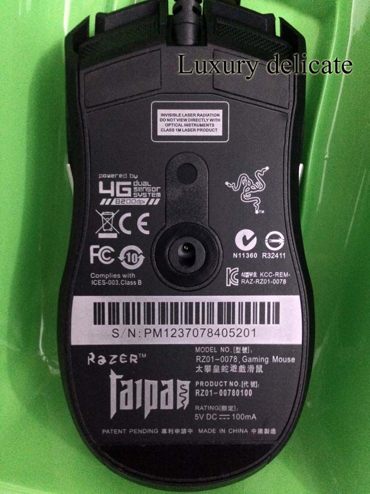 2019 New Razer Mouse Green Light Purgatory Viper Superior Quality Game
