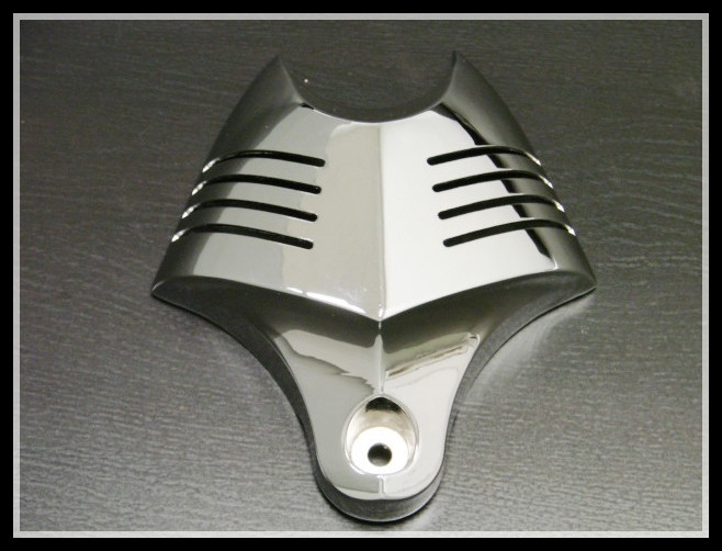 2019 Chrome HORN COVER For Harley Softail Dyna Glide Big Twin Electra